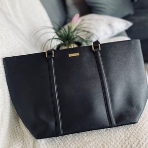 Kate Spade Black Leather Tote